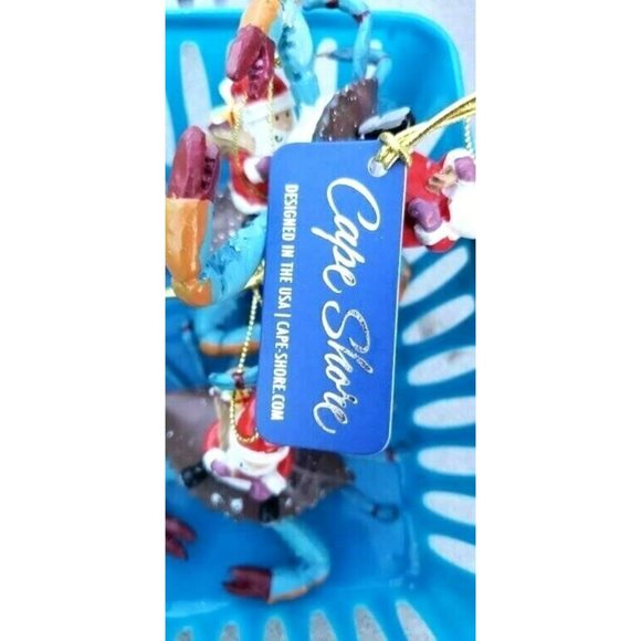 Cape Shore Santa Riding Maryland Blue Crab Christm - Picture 5 of 5